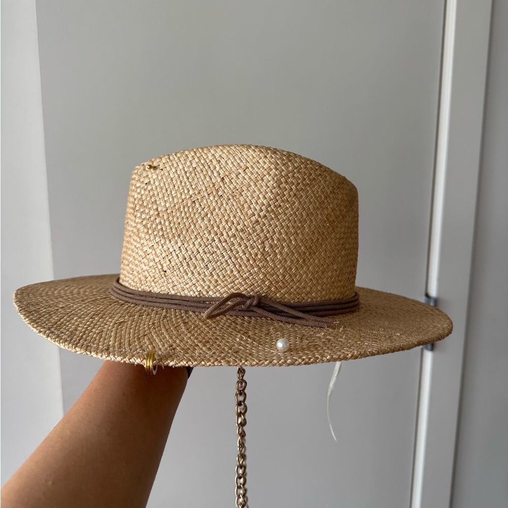 Fedora straw hat